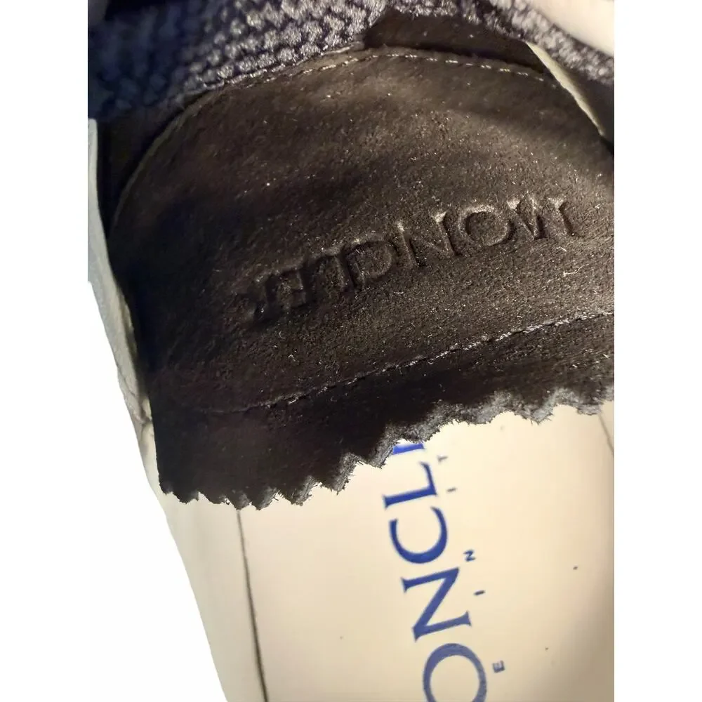 Moncler NIB Monaco M Sneakers in Black/White Tricolor Size 40
